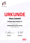 KIA Zertifikat Klaus Schmitt